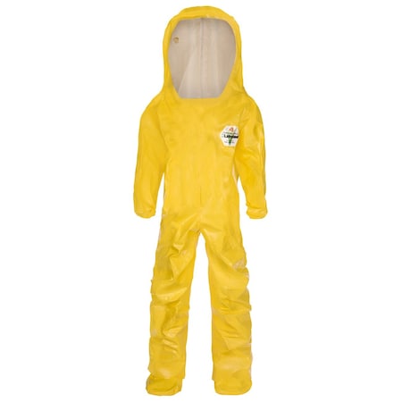 Lakeland Suit, C4T450Y, ChemMax, Chemical, 4X-Large, Yellow C4T450Y-4XL
